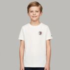 Boys White Logo T-Shirt, 1, hi-res