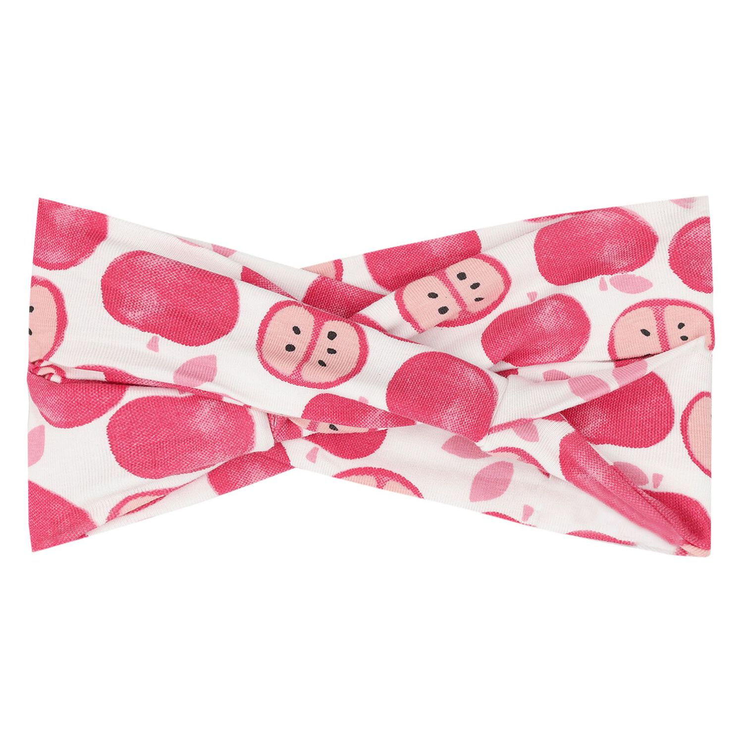 Baby Girls White & Pink Apple Leggings Set, 1, hi-res