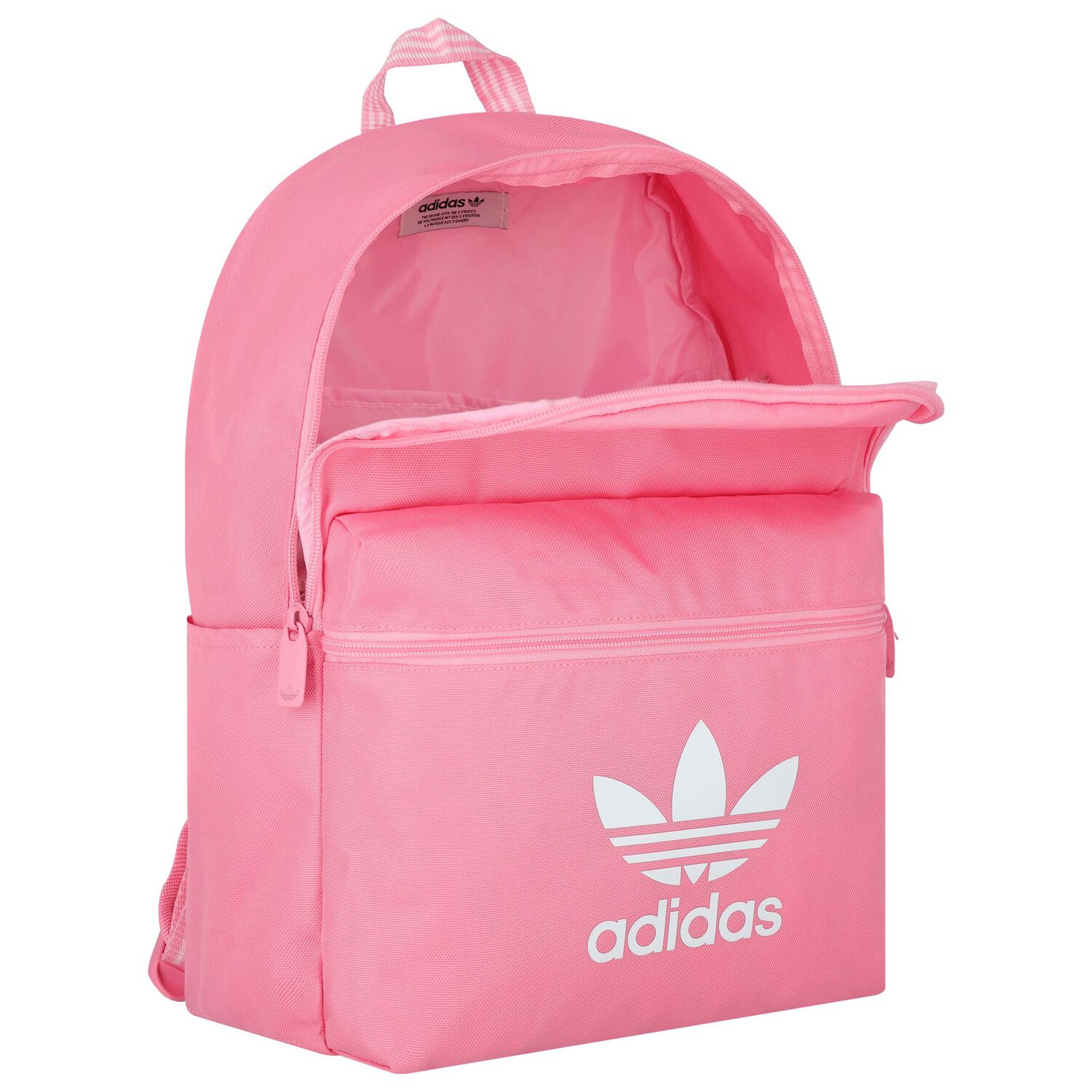 Girls Pink Logo Backpack, 3, hi-res image number null