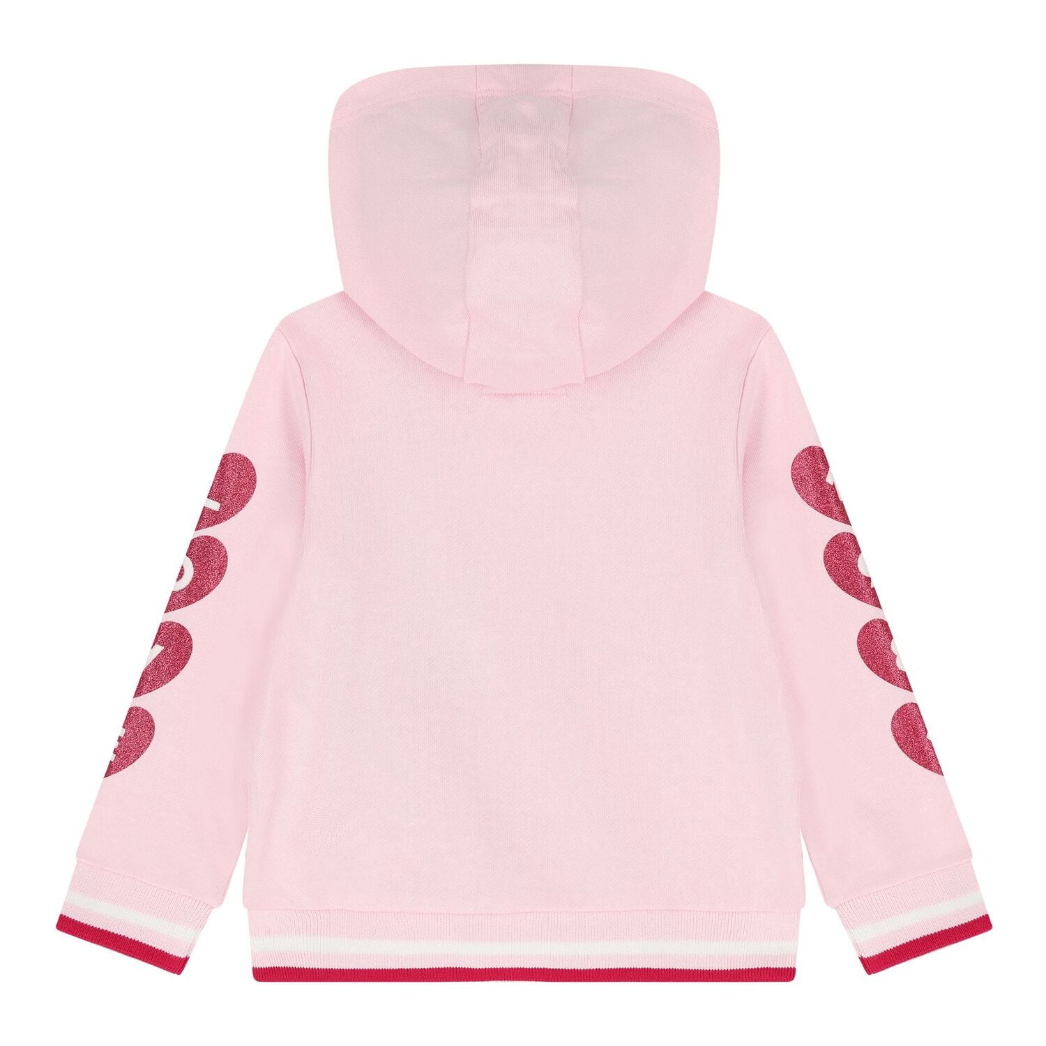 Baby Girls Pink Logo Tracksuit, 2, hi-res