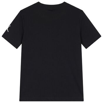 Boys Black Jordan Logo T-Shirt