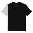 Boys Black, White & Grey Thunderbolt T-Shirt, 1, hi-res