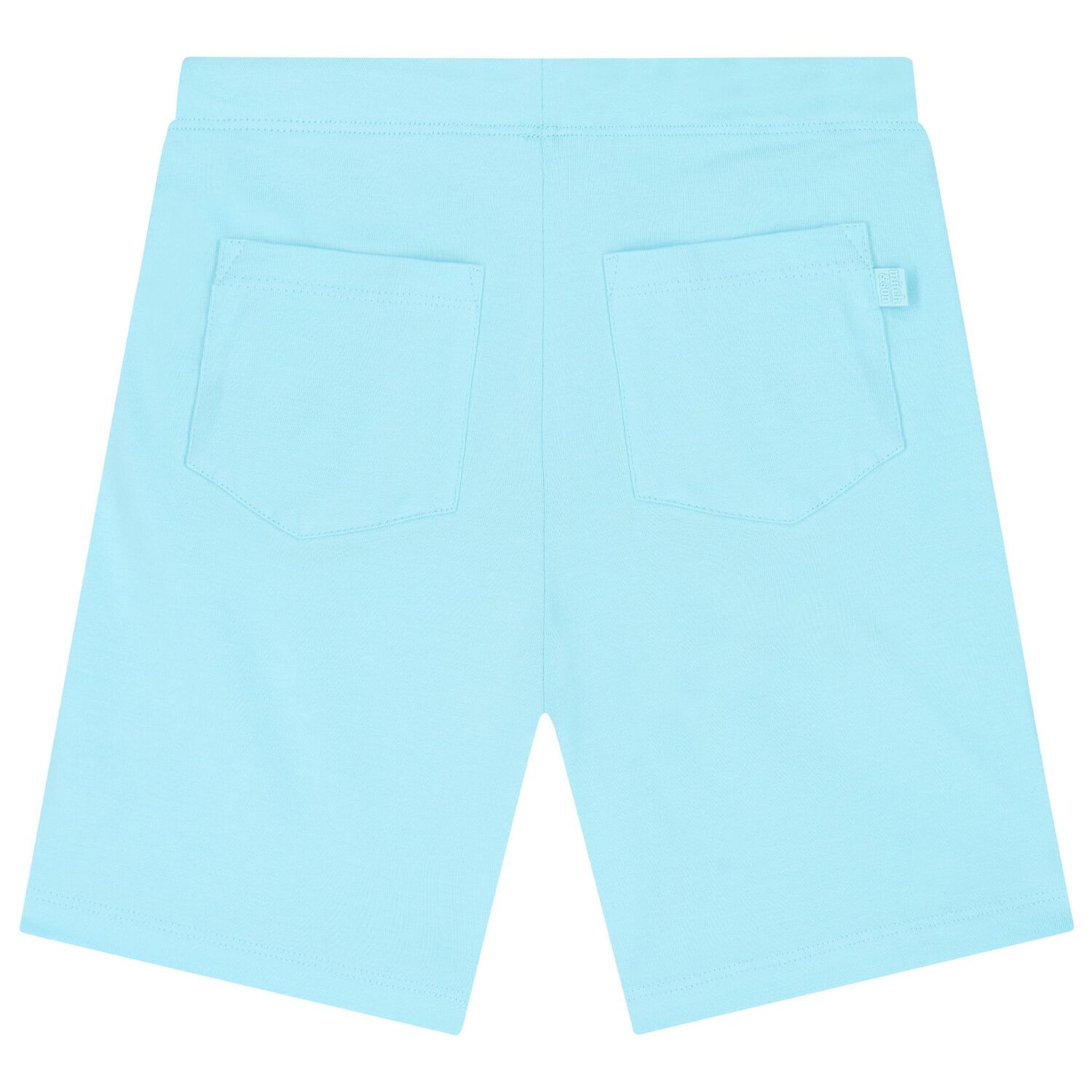 Boys White & Blue Logo Shorts Set, 1, hi-res image number null
