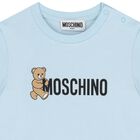 Younger Blue Teddy Bear Logo T-Shirt, 6, hi-res