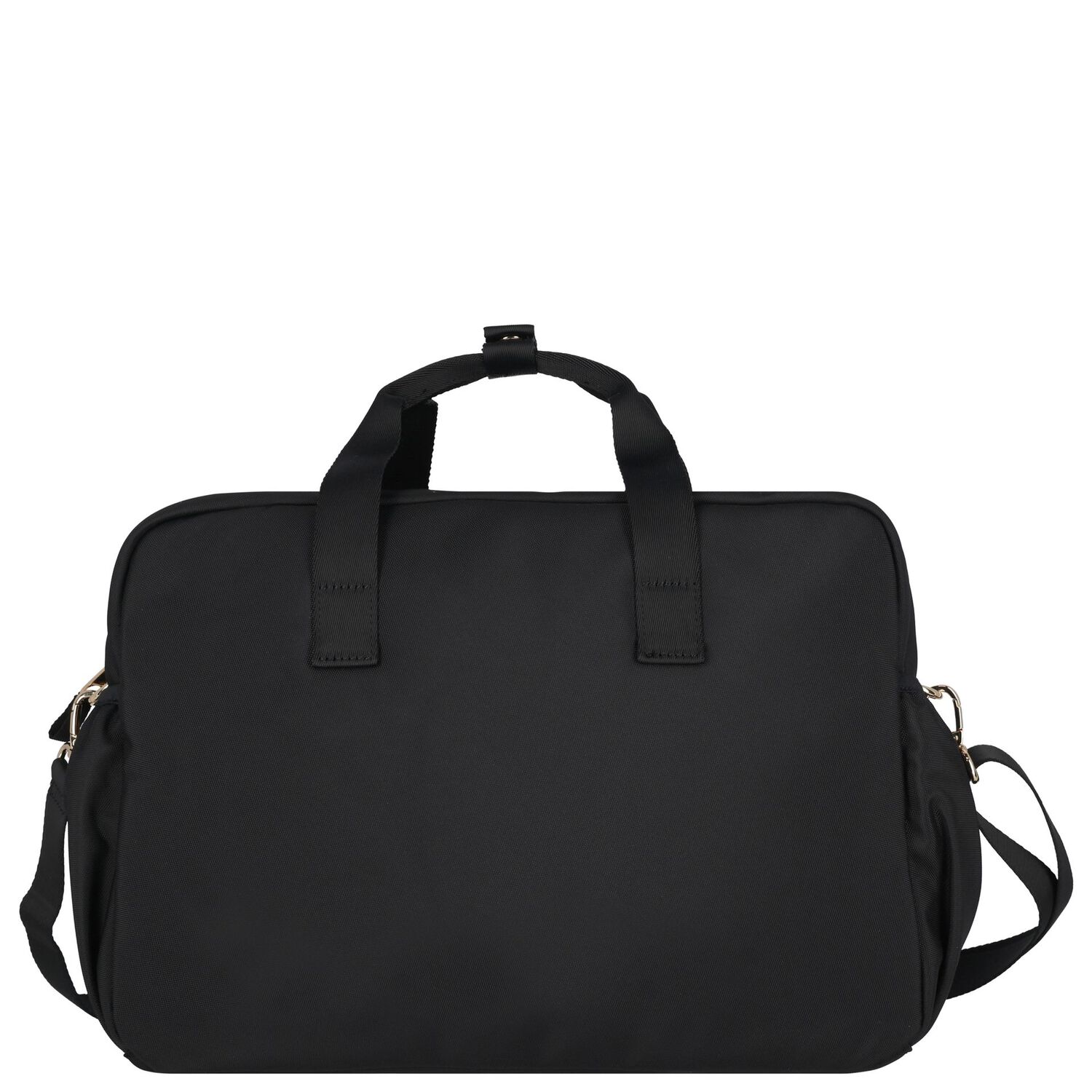 Black Logo Baby Changing Bag, 1, hi-res