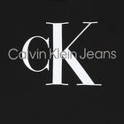 Boys Black Logo T-Shirt, 7, hi-res