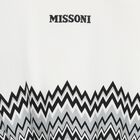 سويت شيرت متعرج باللونين الأبيض والأسود للبنات, 1, hi-res