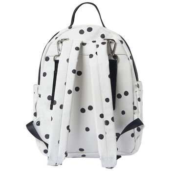 Ivory & Black Spotted Baby Changing Backpack