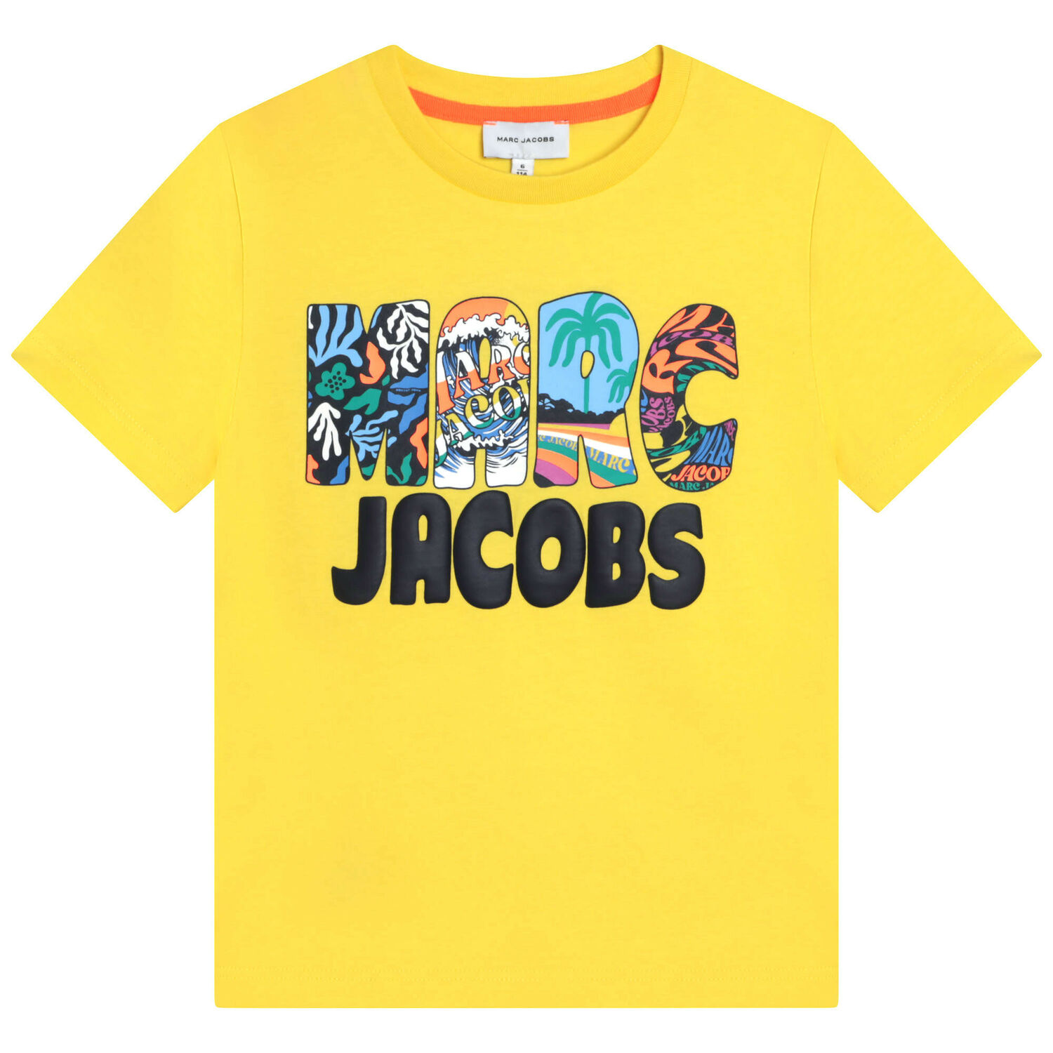 Boys Yellow Logo T-Shirt, 2, hi-res image number null