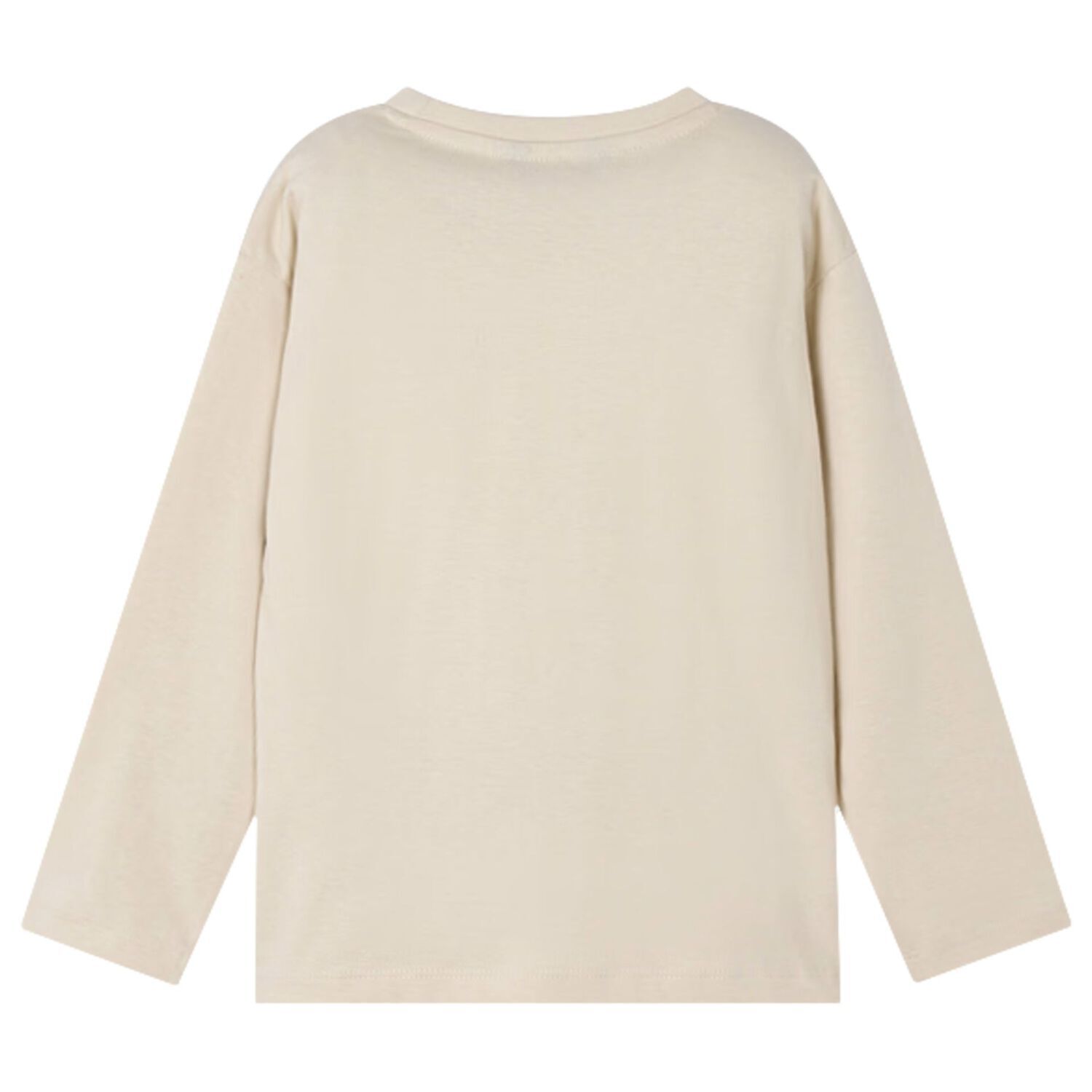 Boys Beige Long Sleeve Top, 1, hi-res