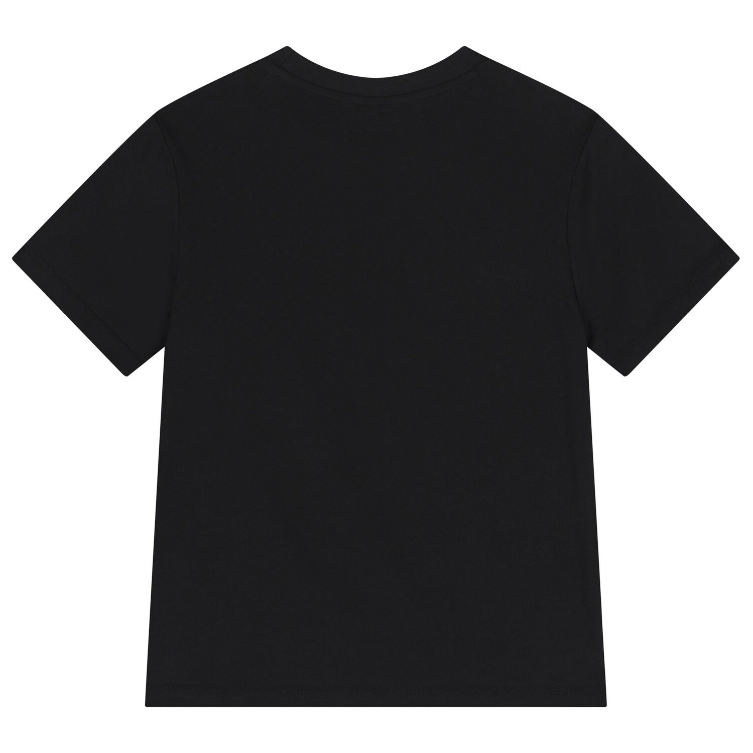 Boys Black Logo T-Shirt, 1, hi-res