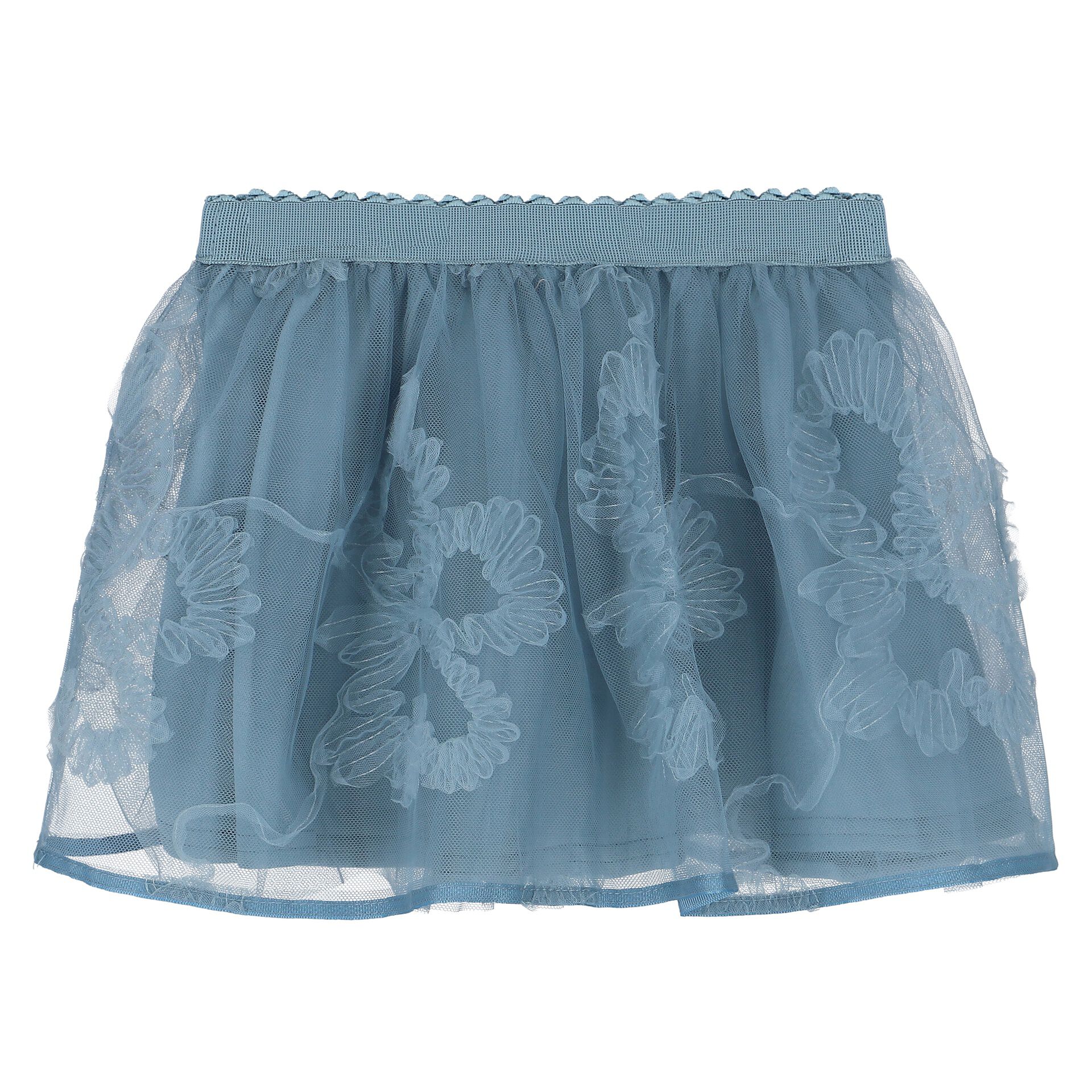 Mayoral Younger Girls Blue Tulle Skirt Junior Couture UAE