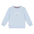 بدلة رياضية بالشعار باللون الأزرق للأولاد , 2, hi-res