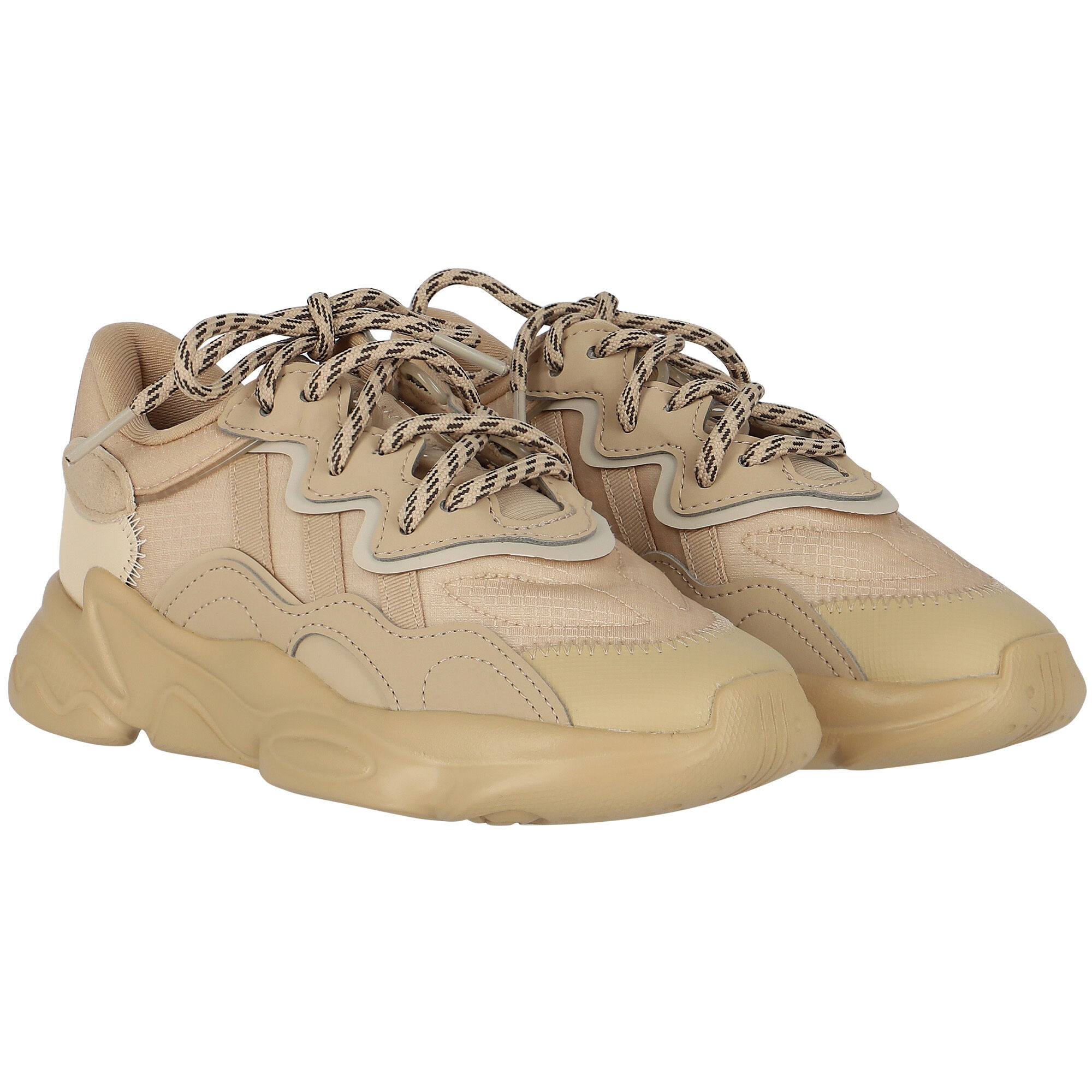 Adidas beige trainers top