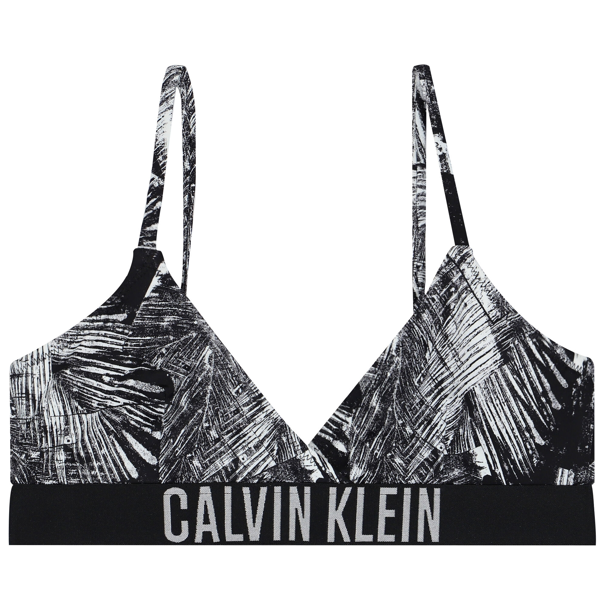 Calvin Klein Girls Black and White Logo Bikini Junior Couture UAE