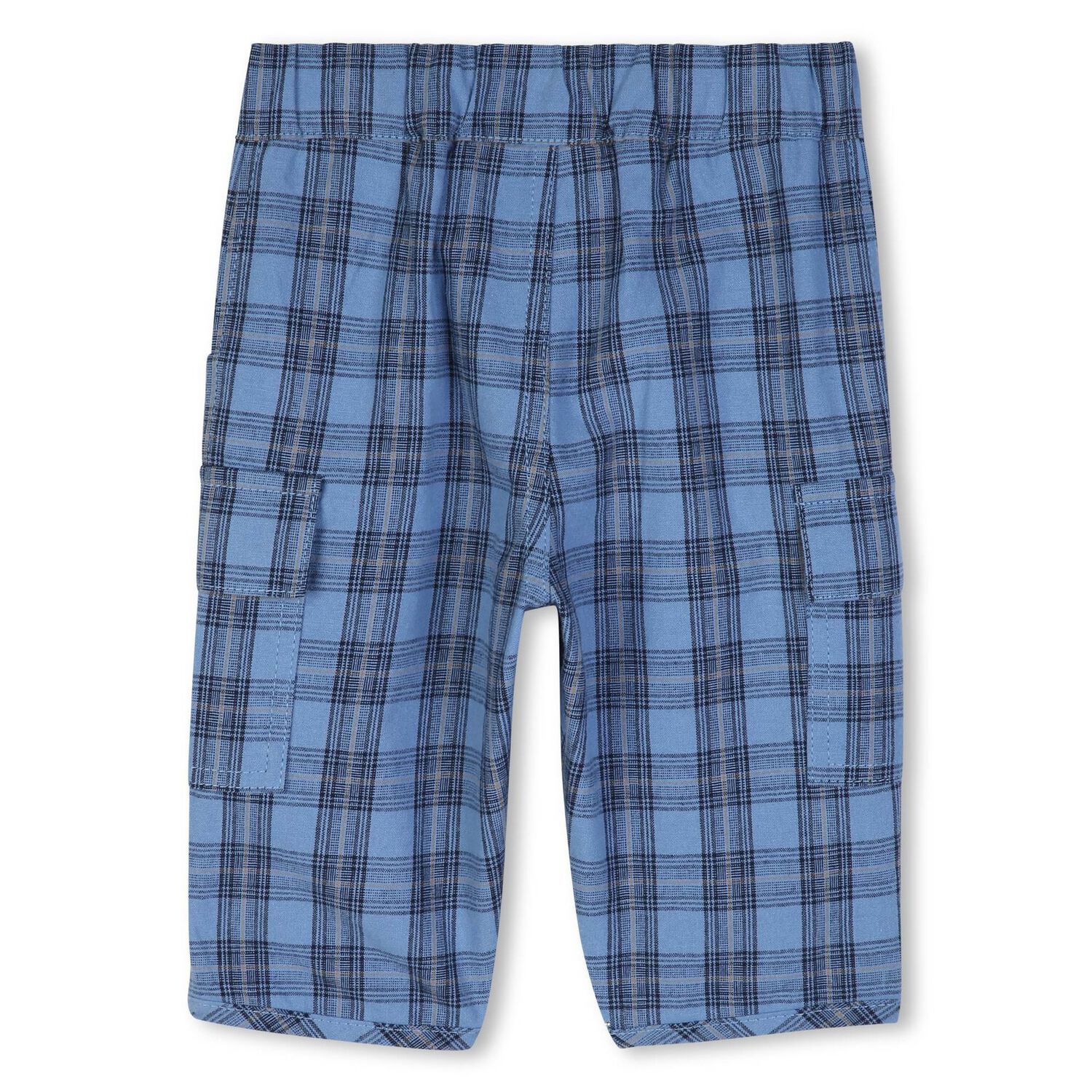 Baby Boys Blue Logo Trouser Set, 1, hi-res