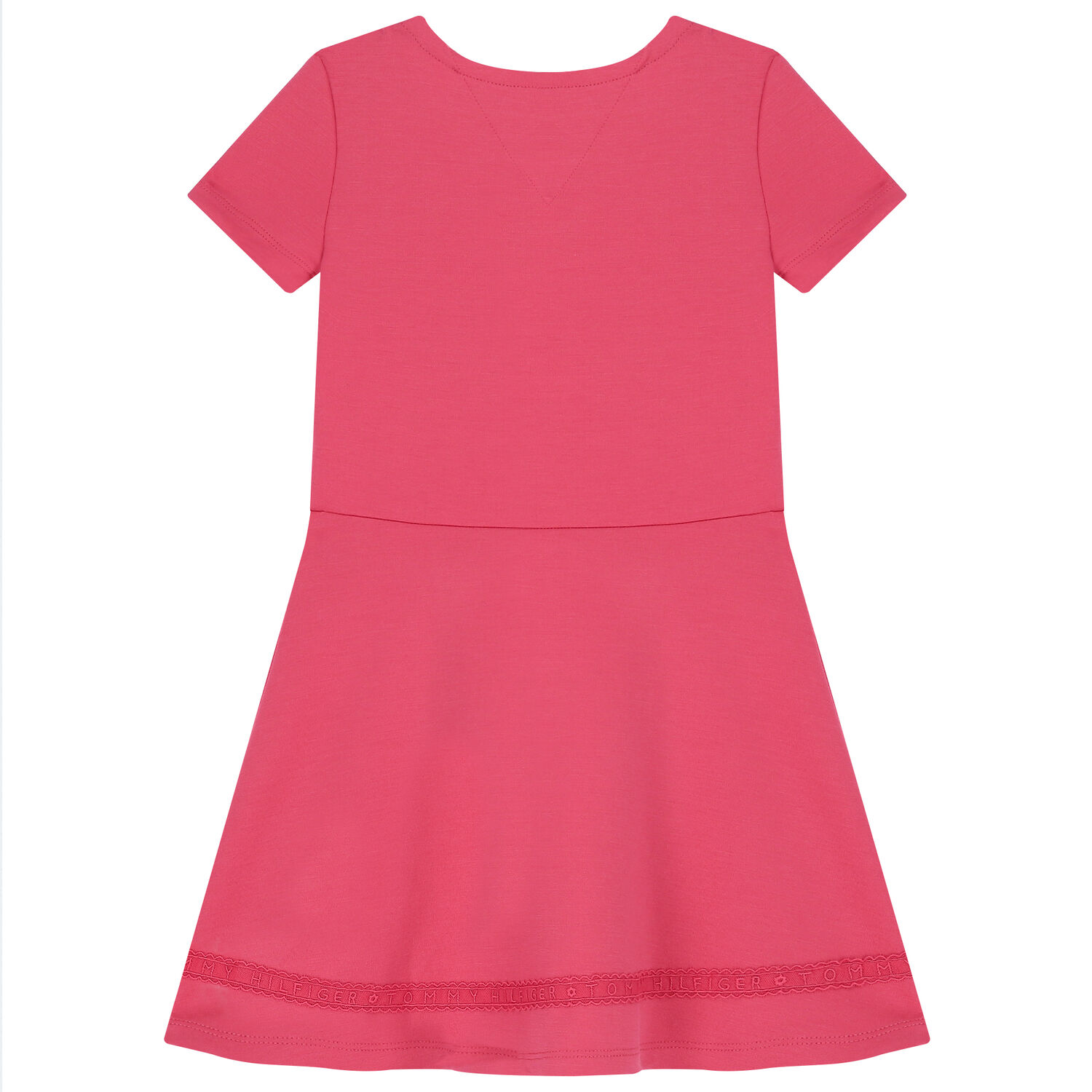 Girls Pink Logo Dress, 1, hi-res image number null