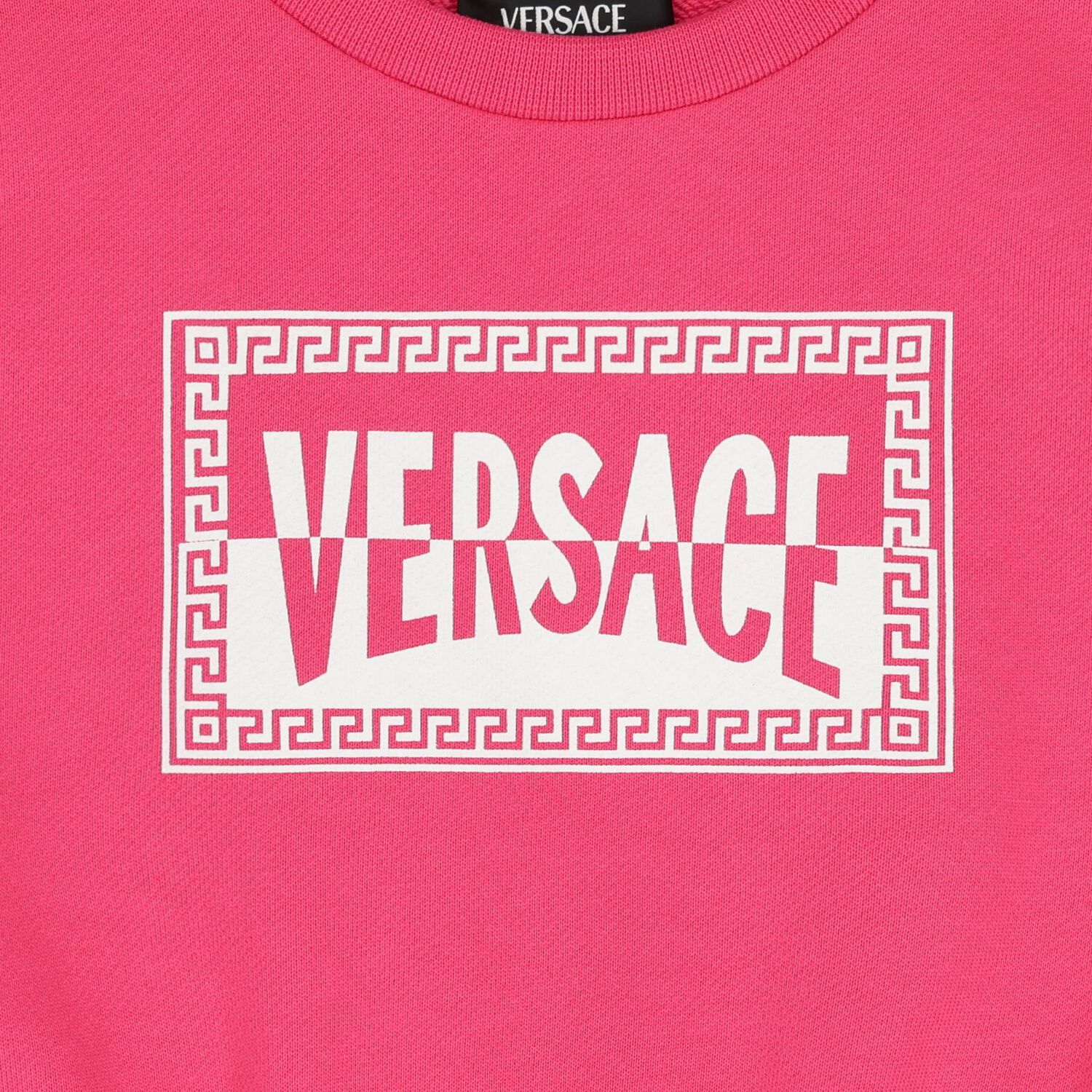 Girls Pink Logo Dress, 1, hi-res