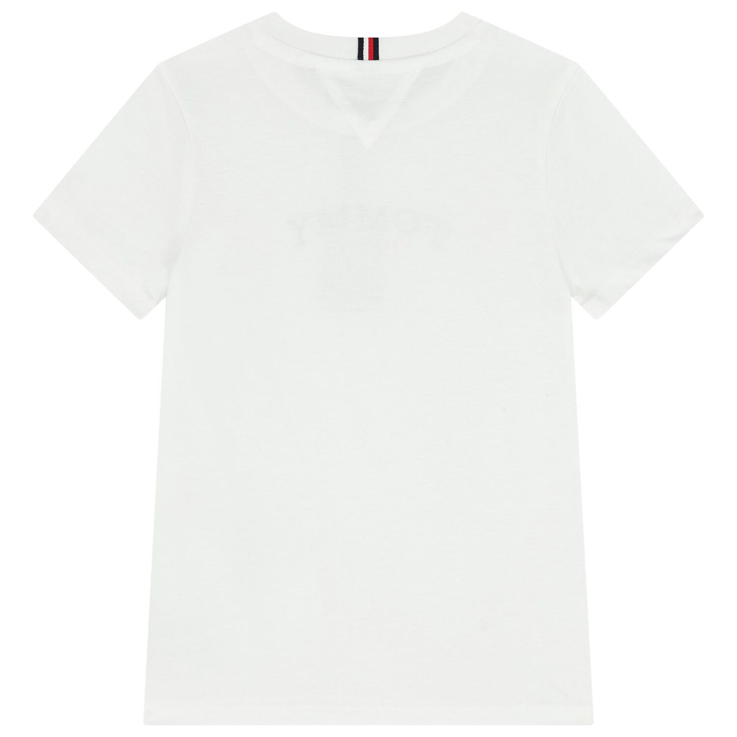 Boys White & Navy Blue Shorts Set, 2, hi-res