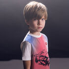 Boys White Logo T-Shirt, 1, hi-res