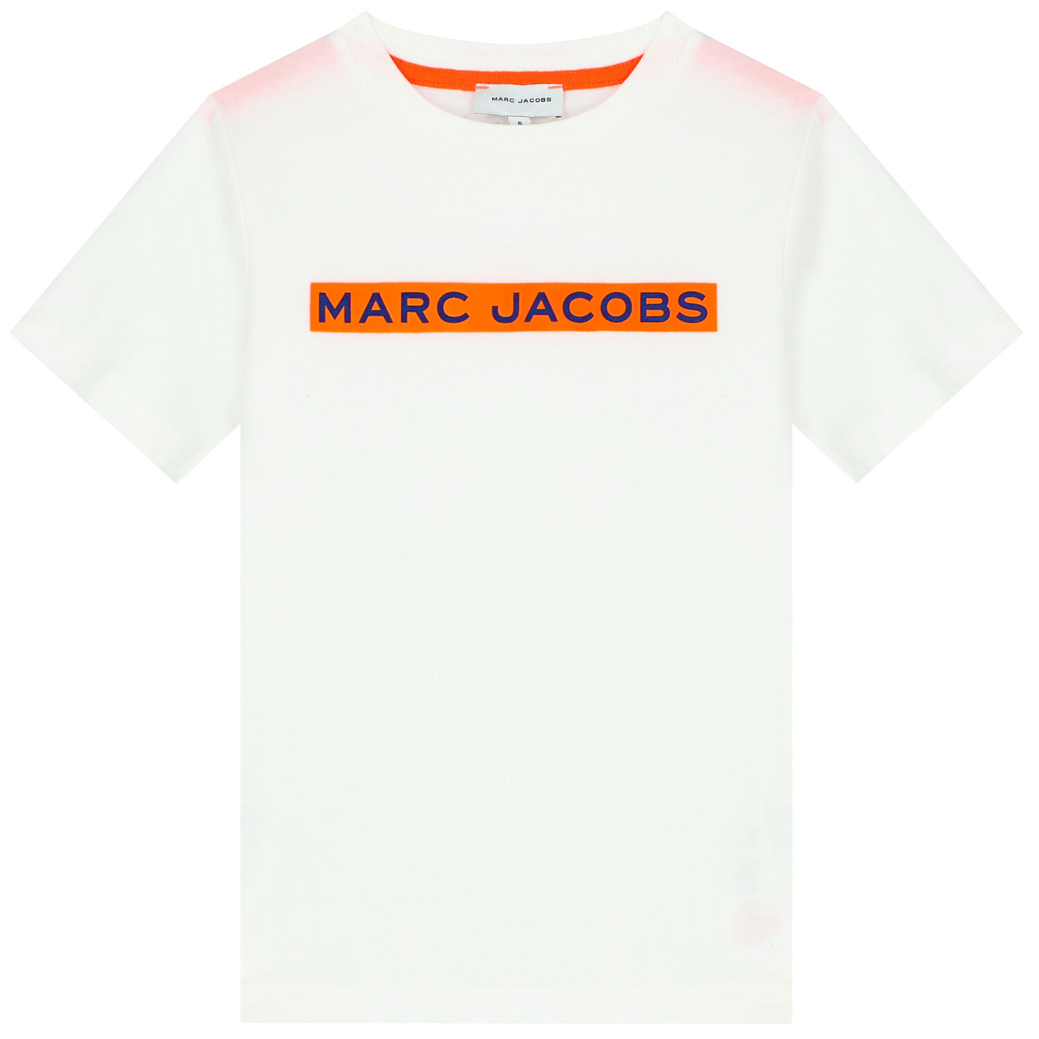 Boys White Logo T-Shirt, 3, hi-res image number null