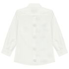 قميص اولاد بالشعار باللون الابيض , 1, hi-res