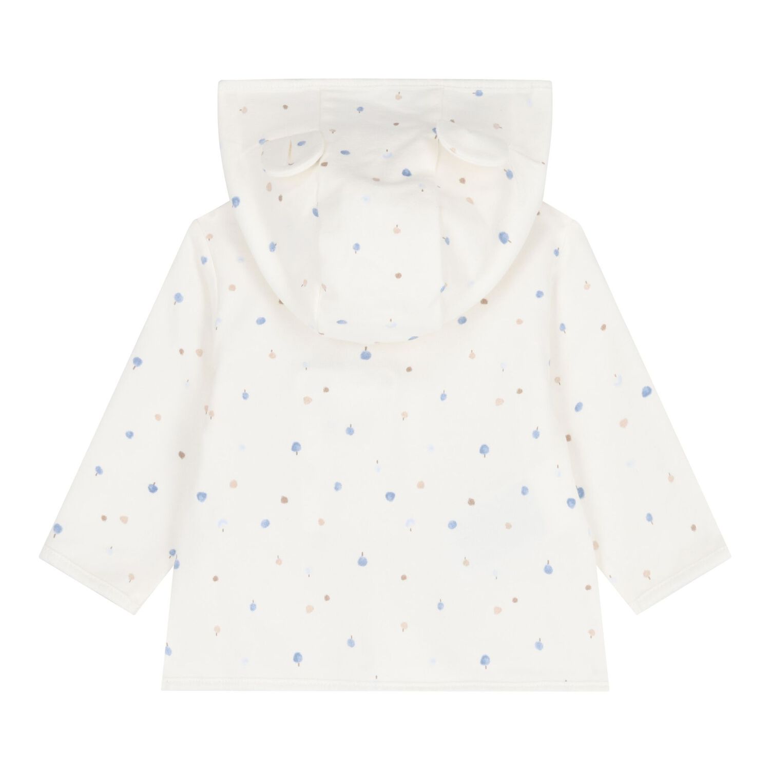 Baby Boys Ivory & Blue 3 Piece Tracksuit, 3, hi-res