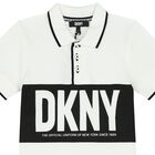 تيشيرت بولو أولاد باللون الأبيض والأسود, 1, hi-res