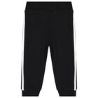 بدلة رياضية بالشعار باللون الأبيض والأسود, 1, hi-res