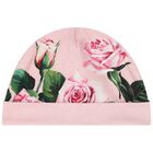 Baby Girls Pink Rose Babygrow Gift Set, 1, hi-res