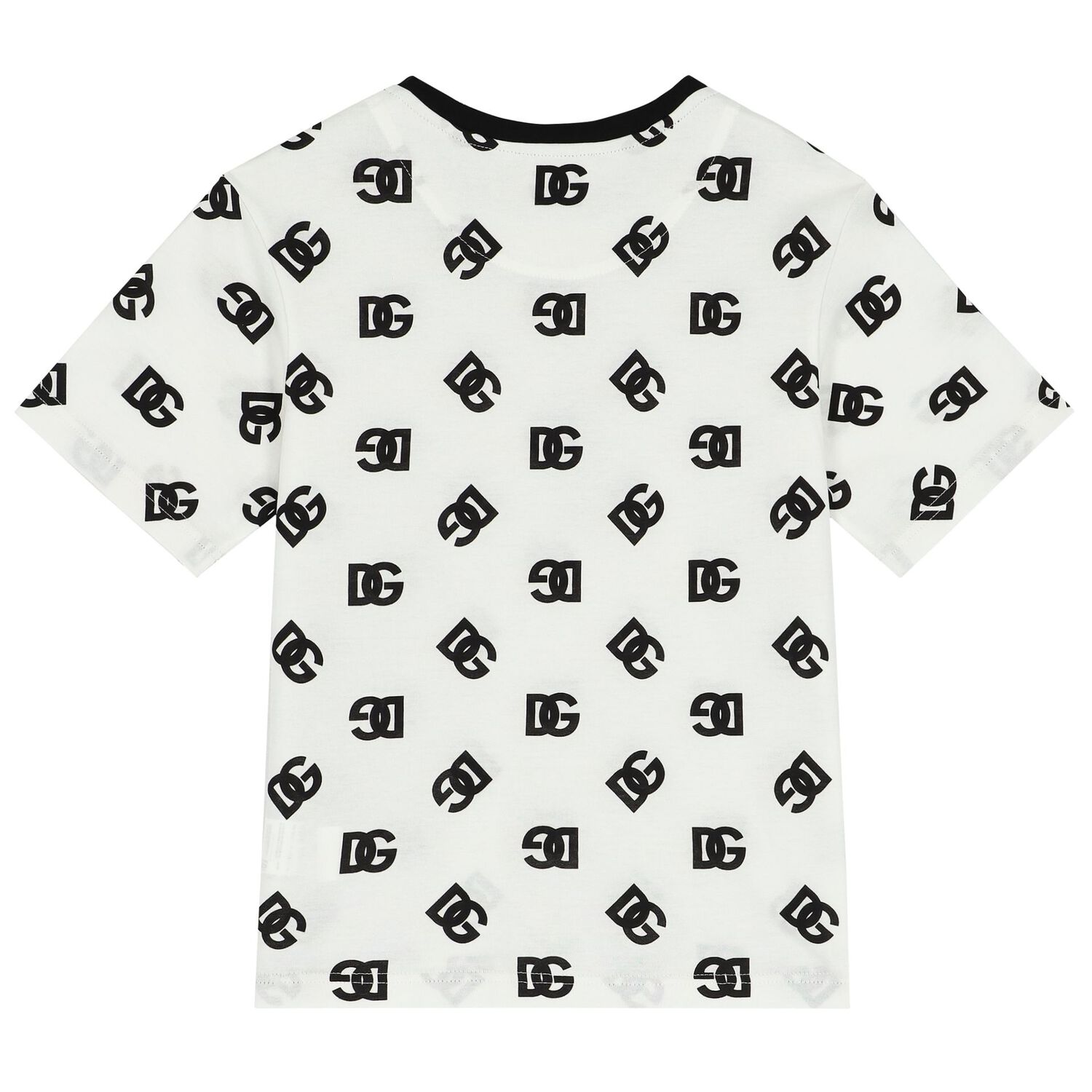 تيشيرت بالشعار باللون الأبيض, 1, hi-res