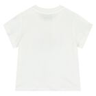 Younger White Teddy Bear Logo T-Shirt, 1, hi-res