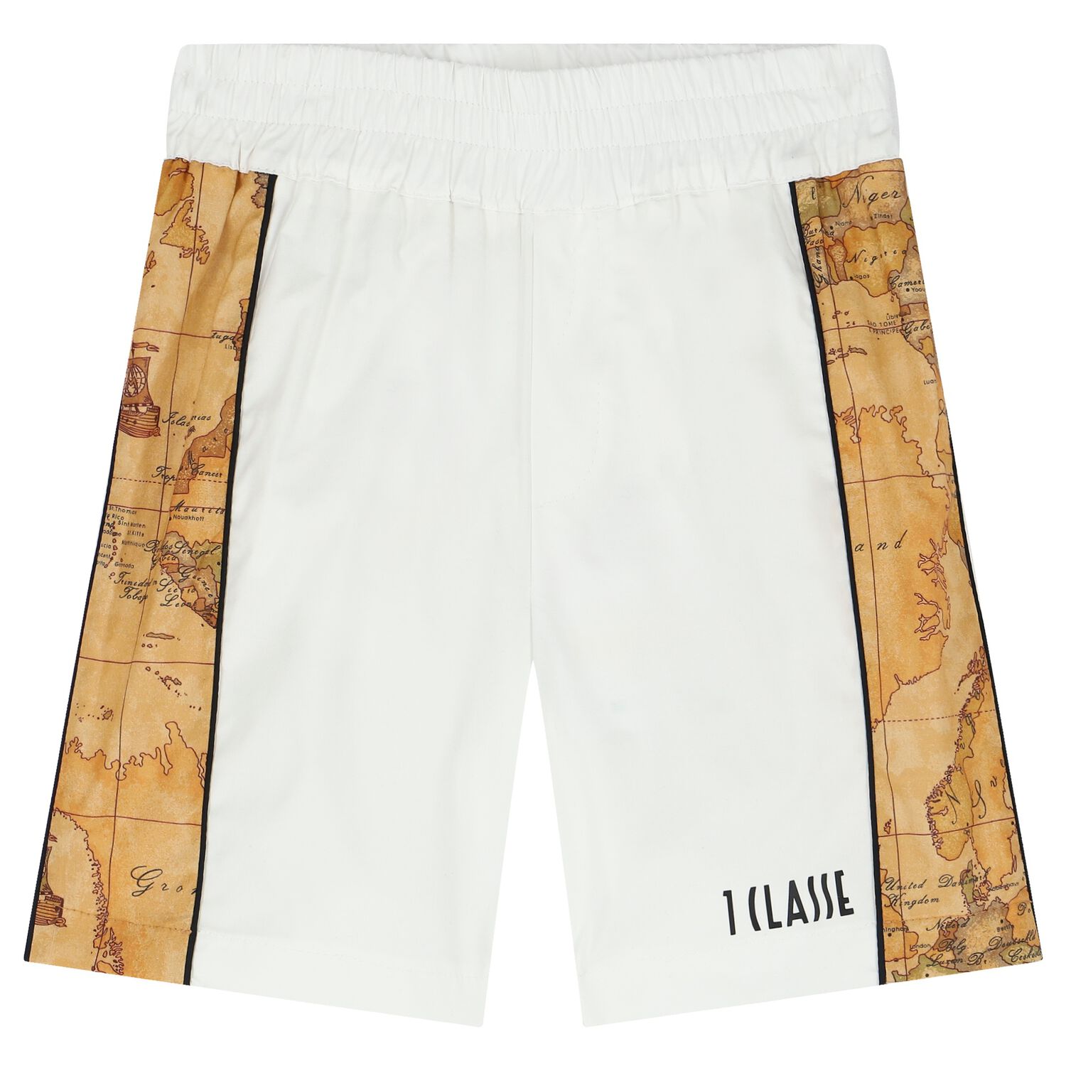 Boys White Logo Shorts, 1, hi-res image number null