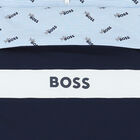 Navy Blue Logo Baby Nest, 1, hi-res