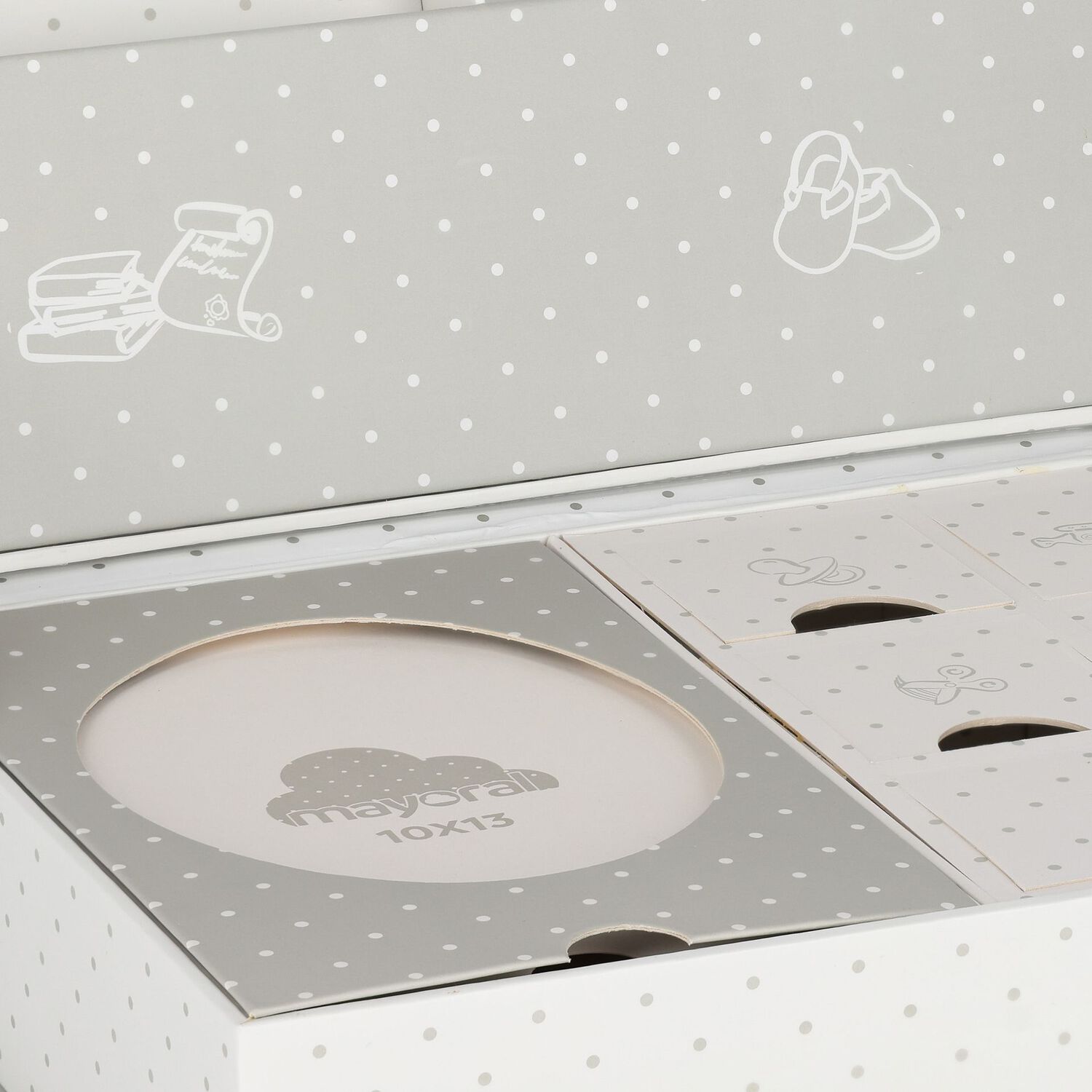 Baby Gift Set Grey Memory Box, 1, hi-res