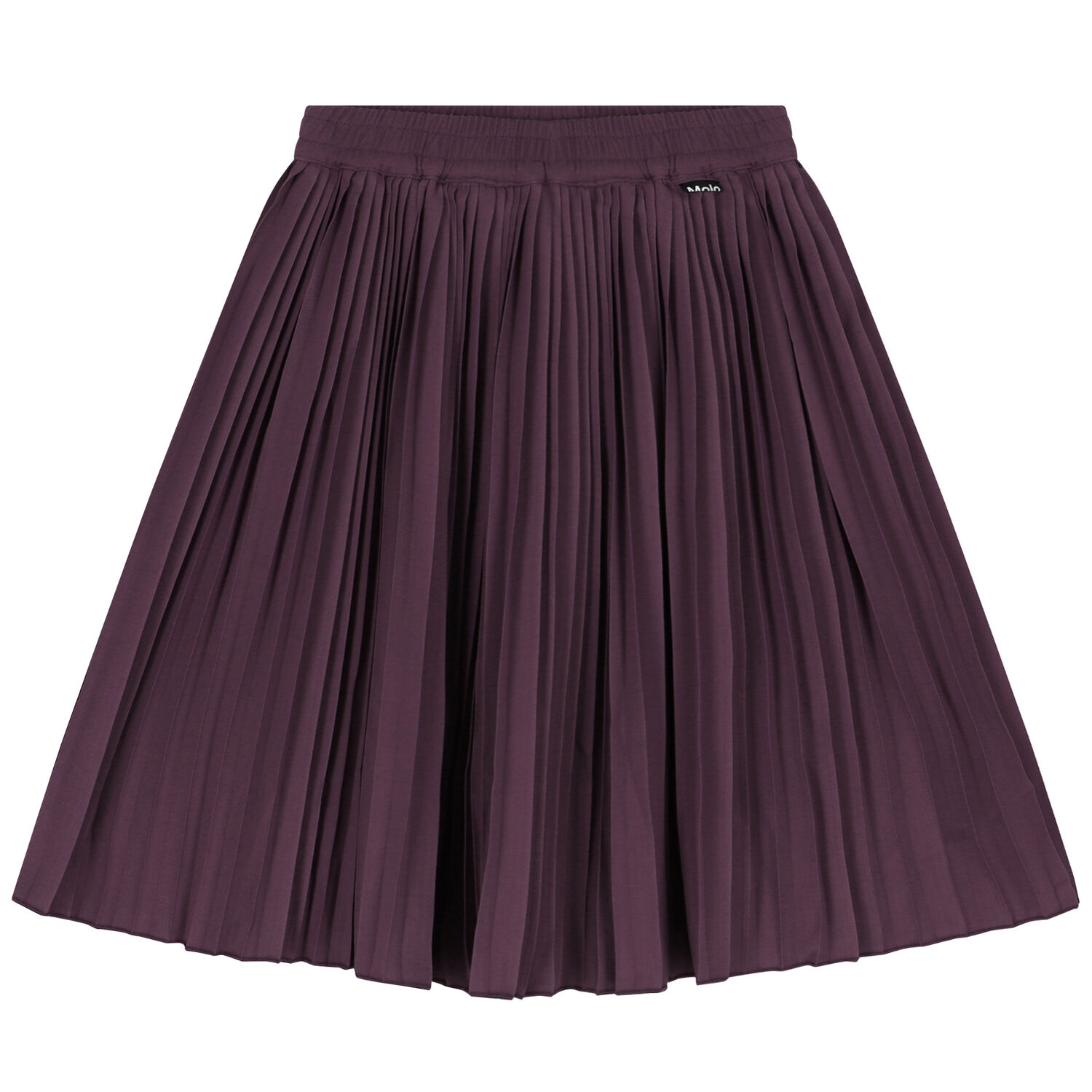 Girls Purple Pleated Skirt, 1, hi-res