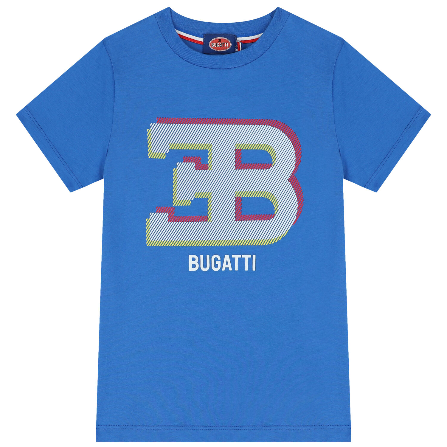 Boys Blue Logo T-Shirt, 3, hi-res