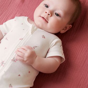 رومبيرات بيضاء و وردية بنات (عبوة من قطعتين)