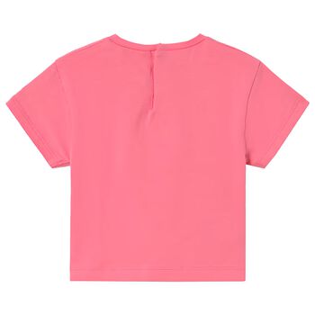 Younger Girls Pink Cherry T-Shirt