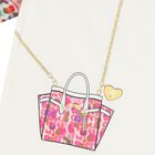 فستان بنات بطبعة حقيبة باللون العاجى, 1, hi-res