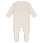 طقم بنات هدايا أفرول بالشعار باللون الوردي, 1, hi-res