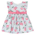 فستان كرزي أزرق ووردي للبنات الصغار, 2, hi-res