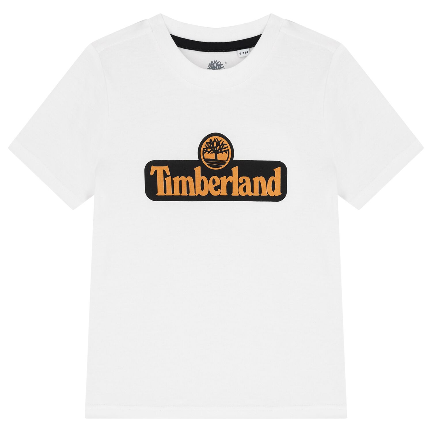 Boys White Logo T-Shirt, 3, hi-res