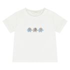 Baby Boys White & Blue Shorts Set ( 2-Pack ) , 1, hi-res