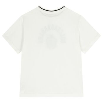 Boys White Logo T-Shirt