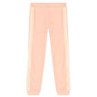 Girls Pink Logo Joggers, 1, hi-res