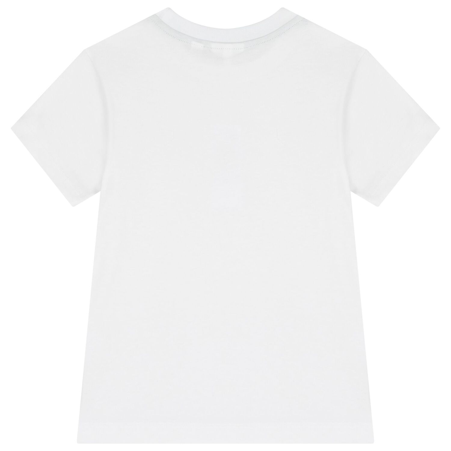 Boys White Logo T-Shirt, 1, hi-res image number null