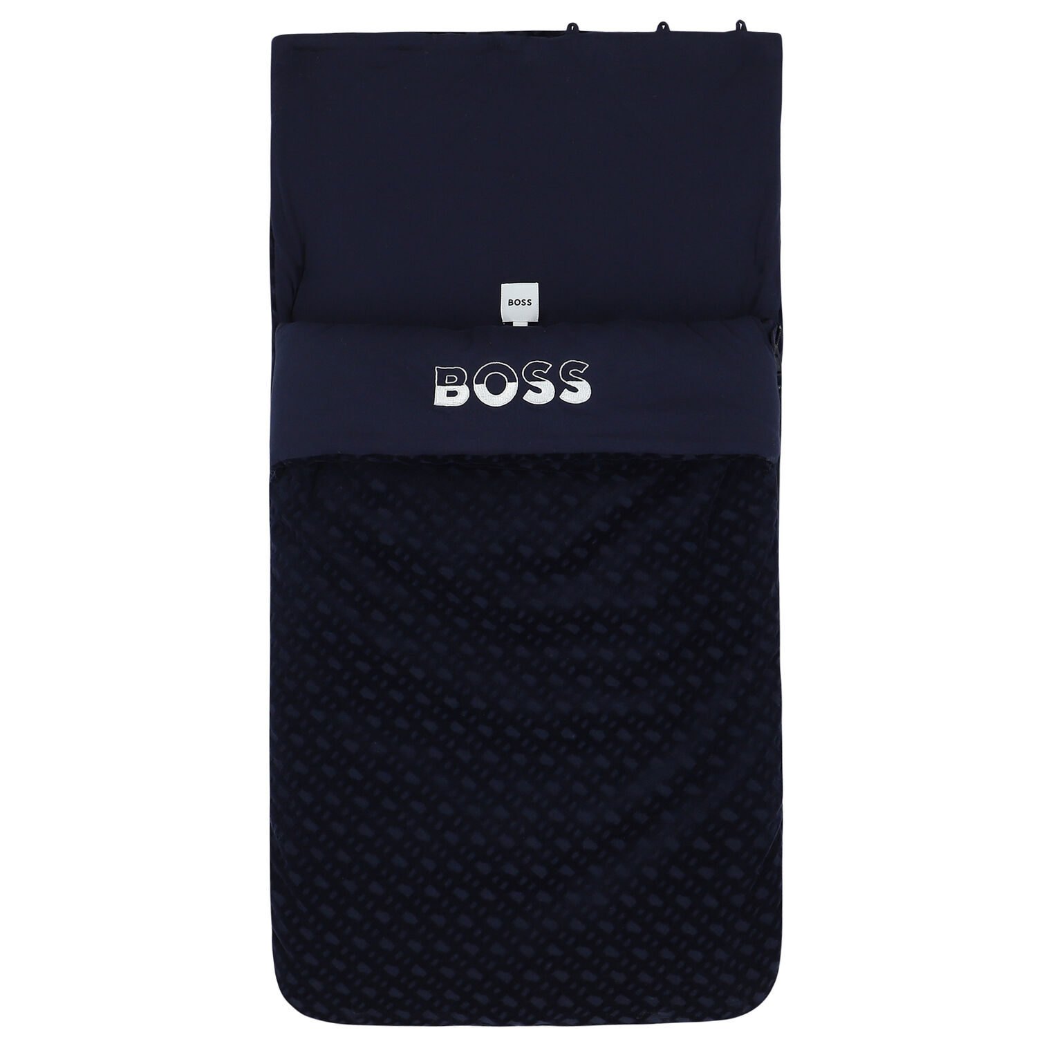 Navy Blue Logo Baby Nest, 1, hi-res