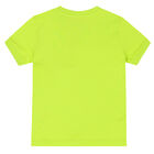 Boys Lime Green Logo T-Shirt, 1, hi-res