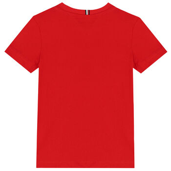Boys Red Logo T-Shirt
